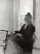 Edgar Degas Woman at a Window Germany oil painting artist